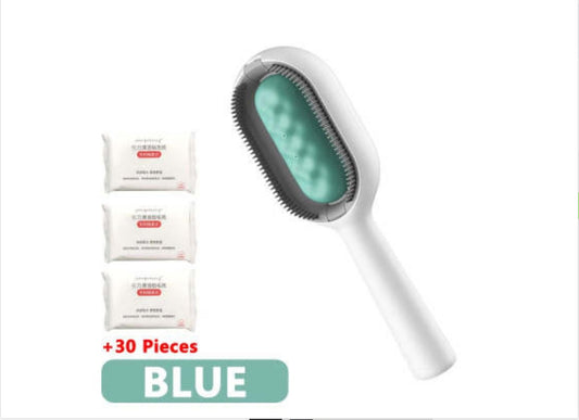 Pet Grooming Brush Dematting Dog Comb Cat Brush To Remove Floating Hair Sticky Hair With Tank Pet Cleaning Supplies