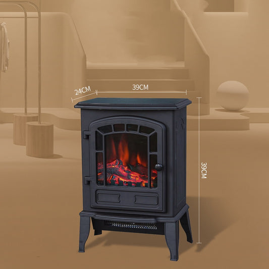Home Office Electric Fireplace Small Heater