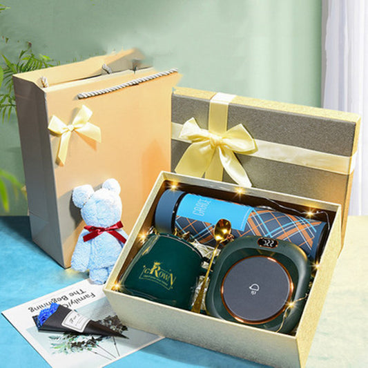 Display Screen Warmer Pad Display Temperature Cup Set