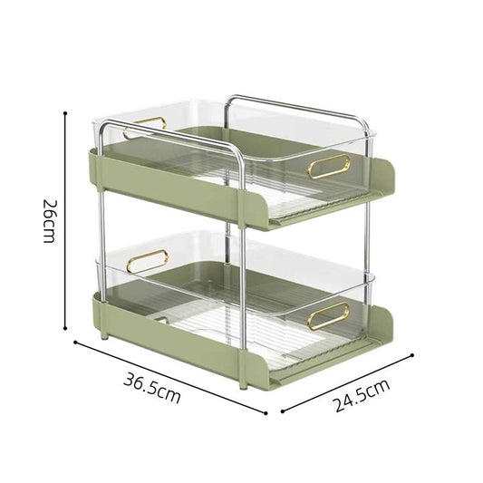 Light Luxury Kitchen Shelving Cosmetics Office File Cabinet Seam Storage Rack