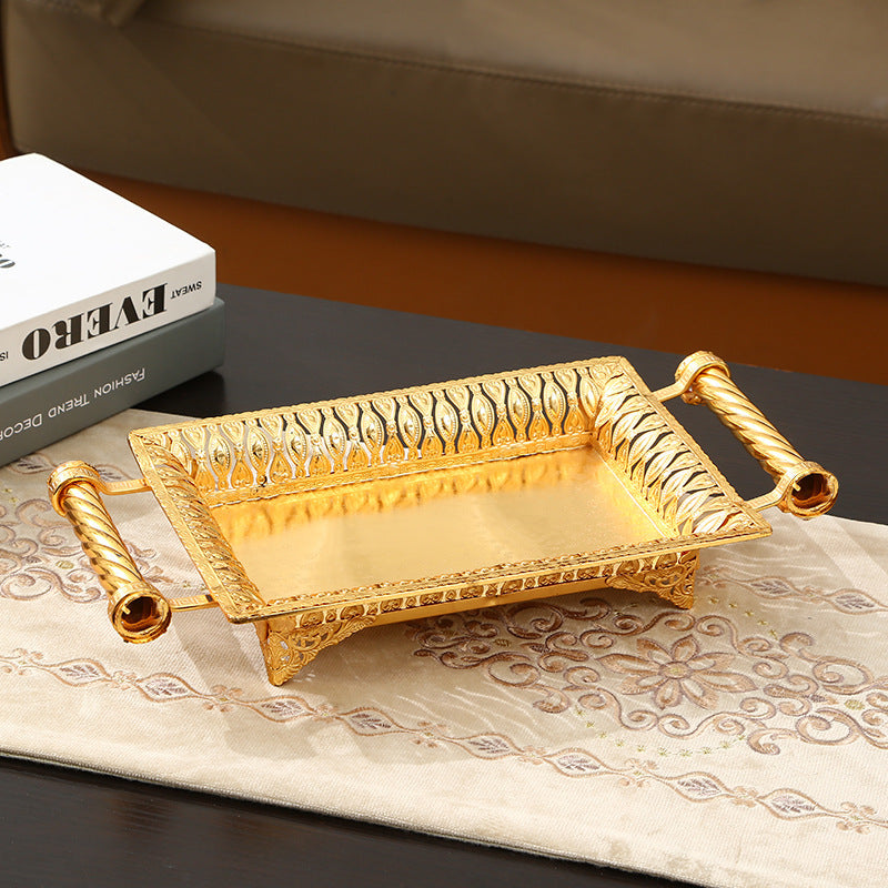 High-end European-style Long Fruit Plate For Household Luxury