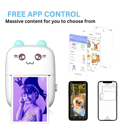 Student Pocket Mini Error Compact Portable Photo Printer