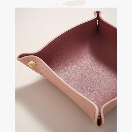 Jewelry Hallway Light Luxury Woven Dining Tray Key Cosmetic Storage Tray