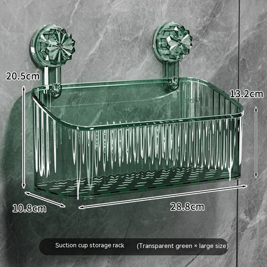 Light Luxury Suction Rack Bathroom Toilet Punch-free Storage Box