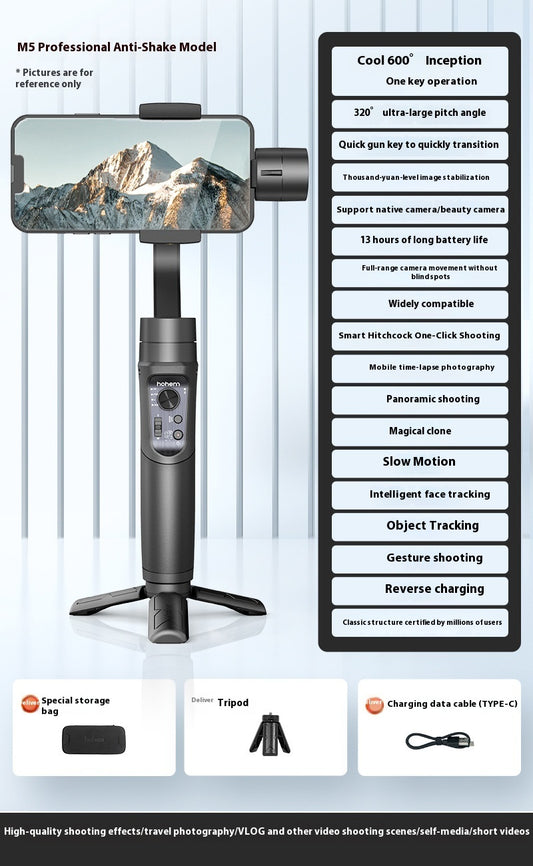 Vast Mobile Phone Stabilizer AI Face Tracking