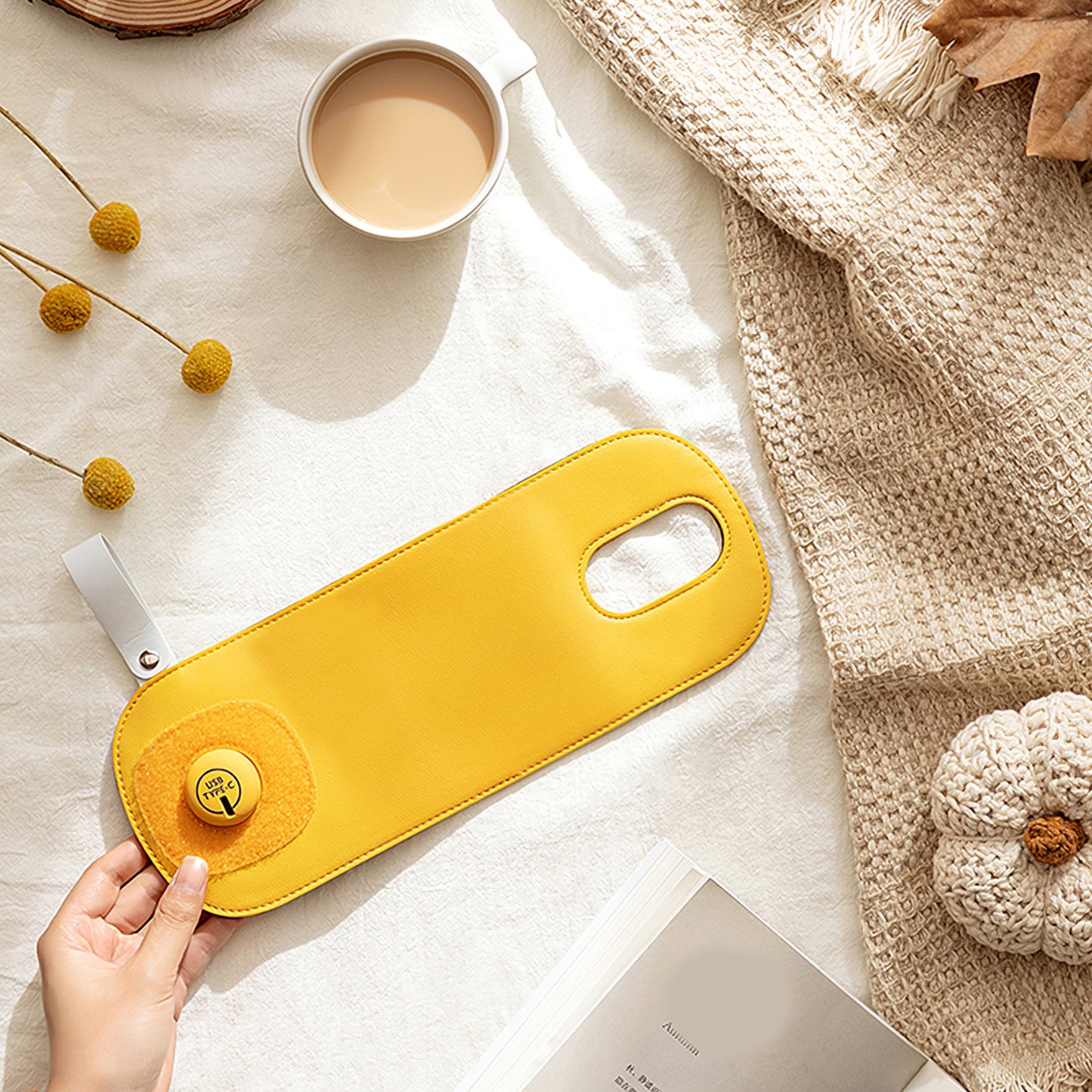 Milk Bottle Warmer Nursing Bottle Insulation Cover Universal Heating Sleeve USB Charging Constant Temperature Baby Bottle Heater