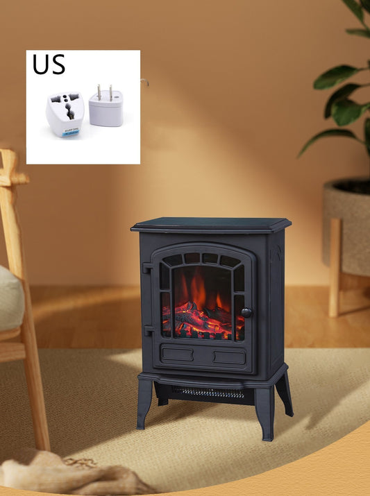 Home Office Electric Fireplace Small Heater