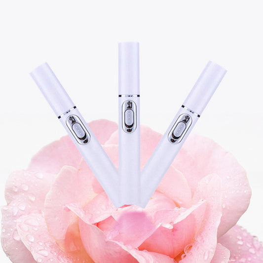 Acne Laser Pen Wrinkle Removal Machine Portable Durable Blue Light Therapy Massage Relax Soft Scar Dark Circles Remover Device