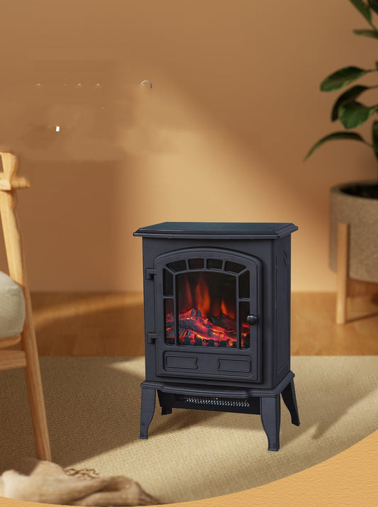 Home Office Electric Fireplace Small Heater