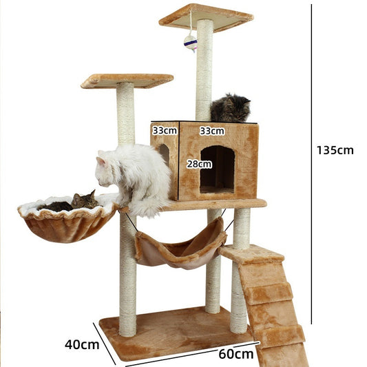 Cat Climbing Frame Scratching Post Sword Tree Climbing Toy