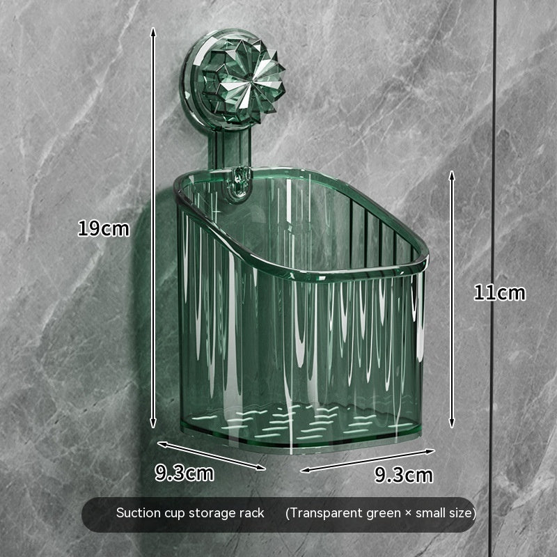 Light Luxury Suction Rack Bathroom Toilet Punch-free Storage Box