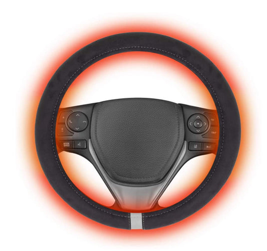 Hand Warmer Steering Wheel Protector Winter Day Car