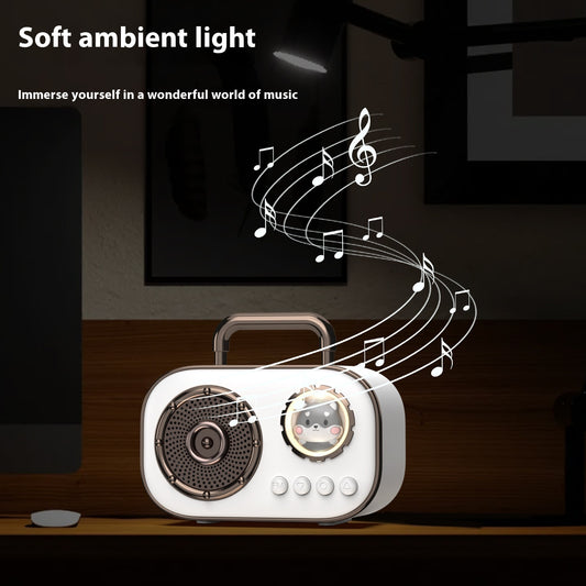 Portable Retro Bluetooth Audio Small Portable Home