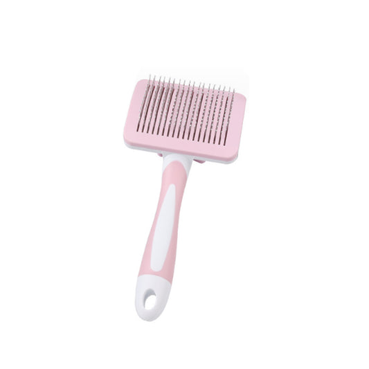 Pet Self Cleaning Slicker Brush Pet Hair Brush Dog Brush  Cat Brush For Shedding Hair Pet Hair Removal Tool Safe Massage Comb For Long  Middle-long, Short Hair