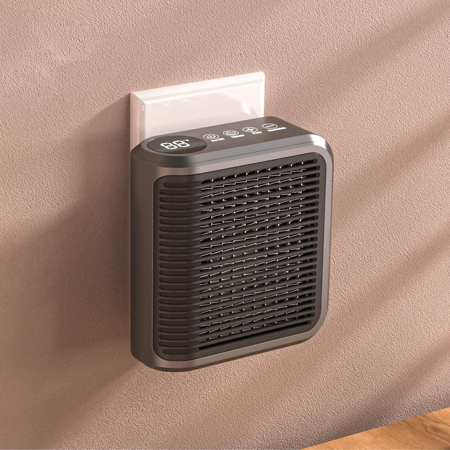 New Mini Fan Heater Plug Wall Hanging