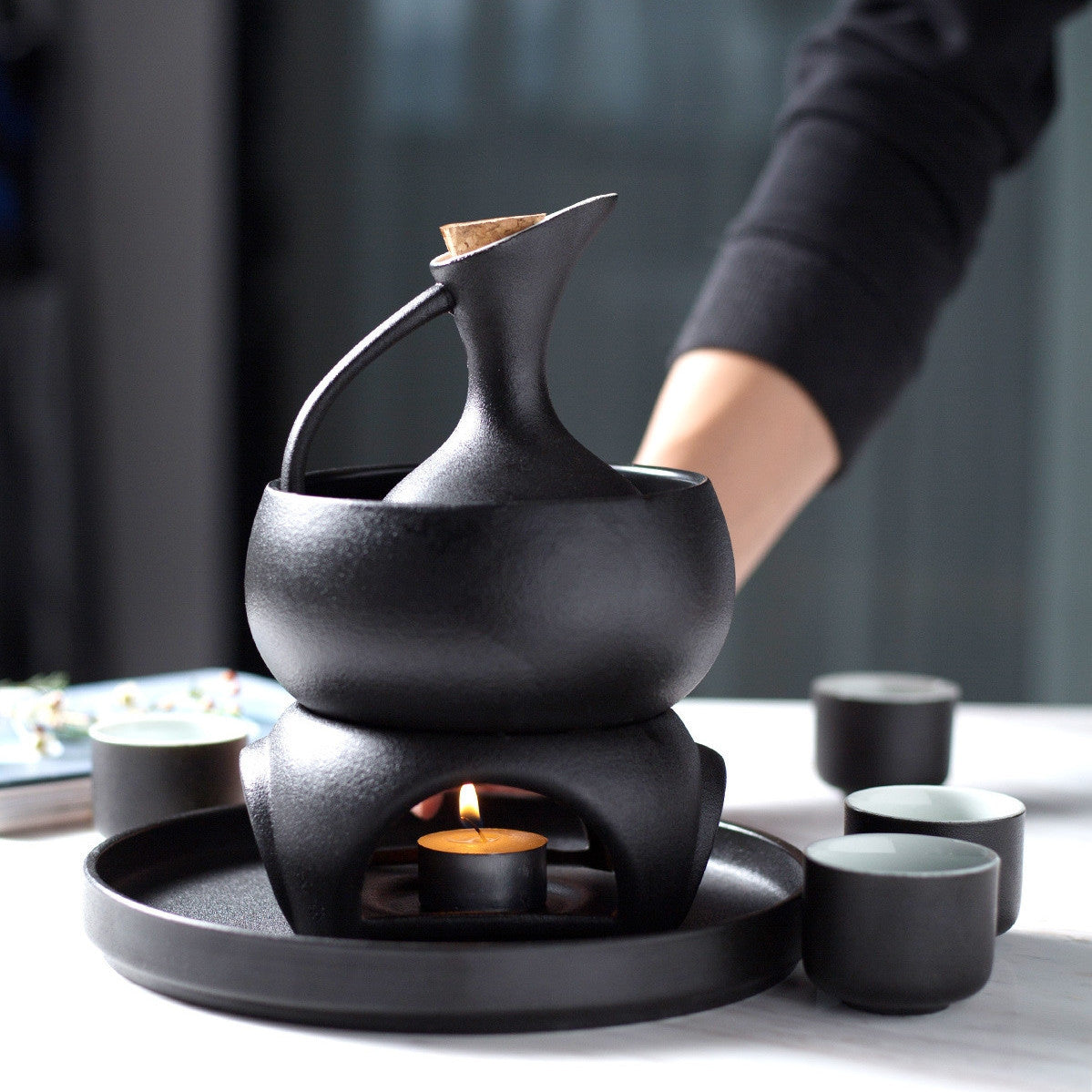 Hot Wine Pot Household Warmer Boiling Pot Set
