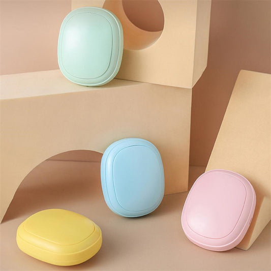 Mini Cute Shaped Hand Warmer USB Rechargeable Electric Hands Heater For Winter Outdoor Traveling Hiking Use Double-sided Heating