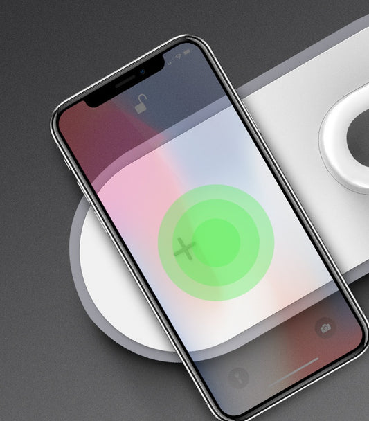 Multi-function three-in-one wireless charging New mobile phone watch three-in-one wireless charging