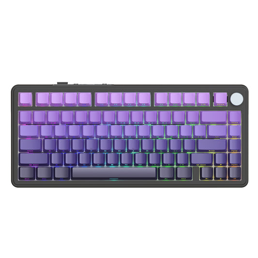 RGB Three-mode Wireless Bluetooth Attack Shark X85 Mechanical Keyboard