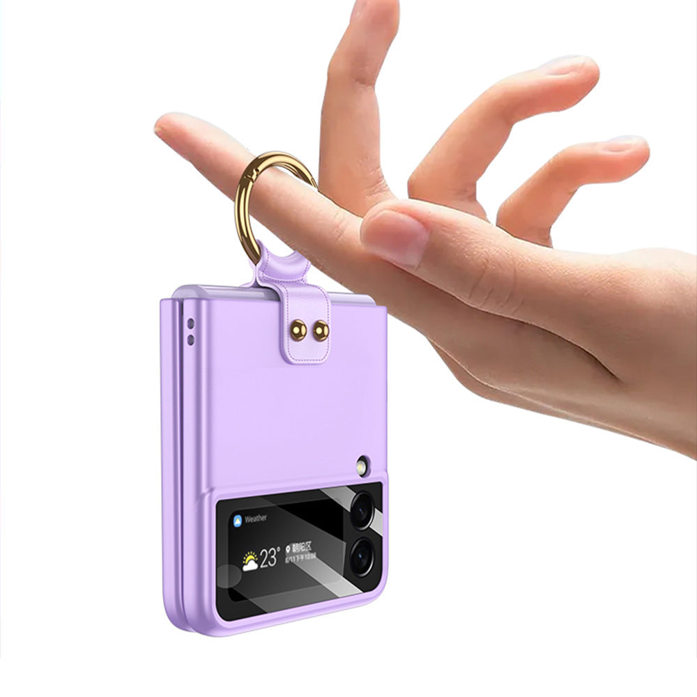 Applicable Foldable Screen Ring Wireless Charger Phone Case