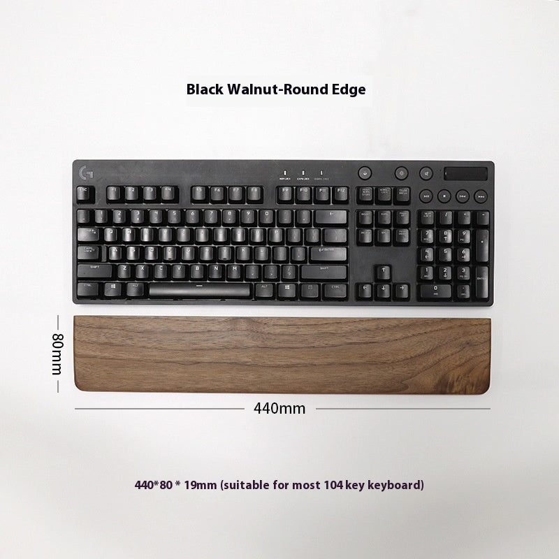 Keyboard Palm Rest Wooden Wrist Rest Mouse Rest Wrist Pad