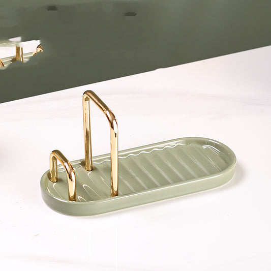 Creative Light Luxury Pot Cover Rack Kitchen Supplies