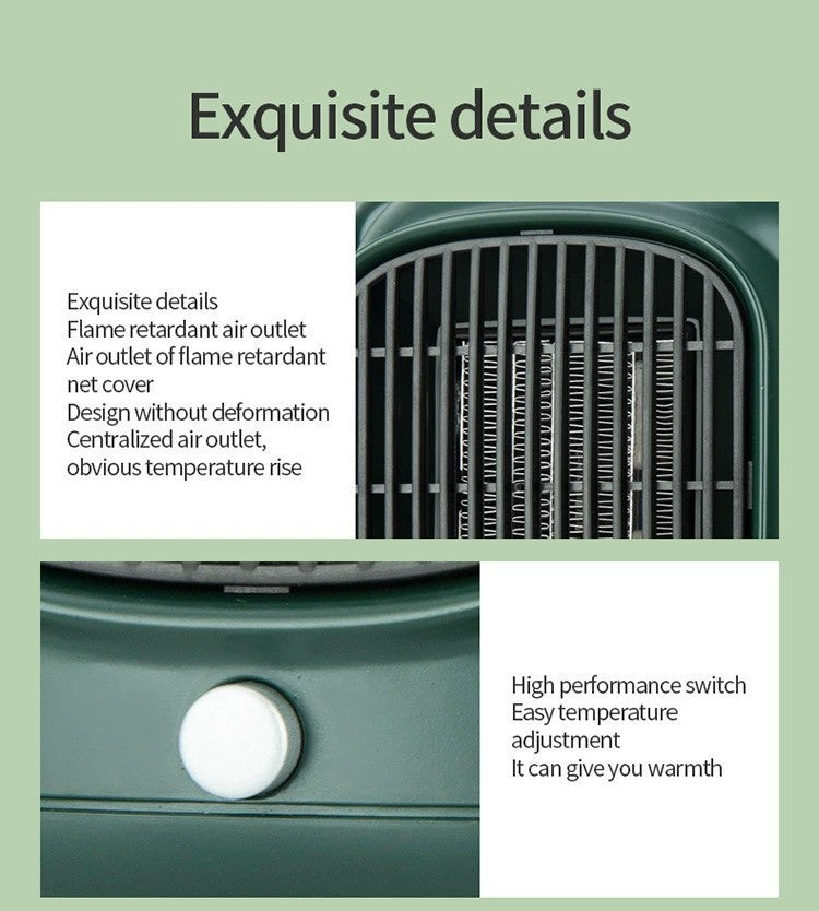 Cartoon Mini Heater Desktop Home Touch