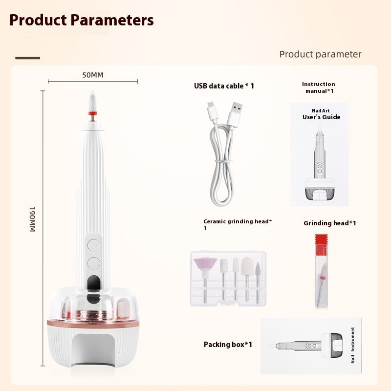 New Electric Portable Nail Polishing Machine