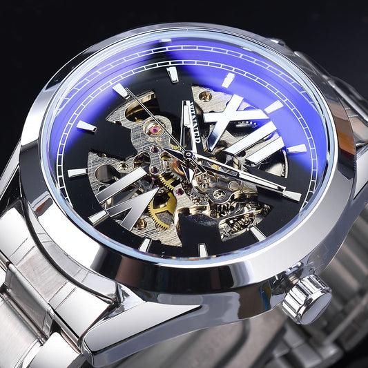 Men's Hollowed-out Waterproof Automatic Mechanical Watch