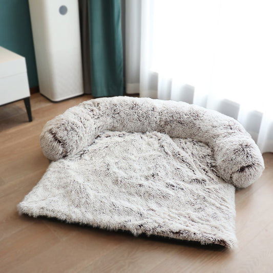 Removable Pet Dog Mat Sofa Dog Bed Soft Pad Blanket Cushion Home Washable Rug Warm Cat Bed Mat For Couches Car Floor Protector