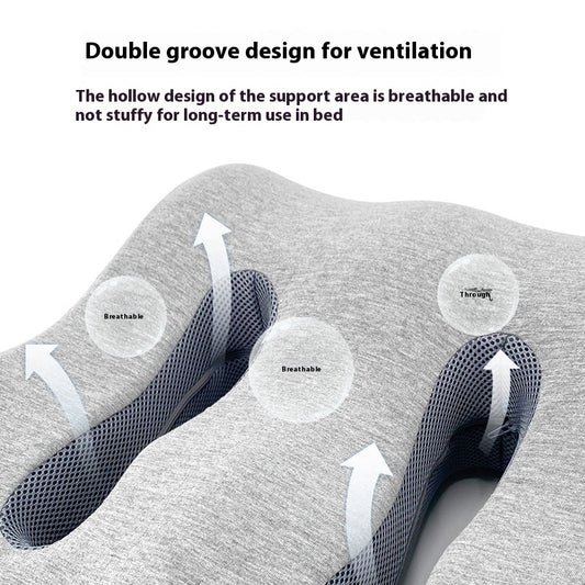 Slow Rebound Memory Foam Leg Raise Pad Bed Tool Massage Mat Foot Pillow