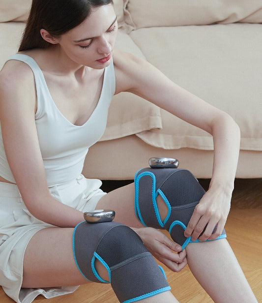 Heating Knee Electric Shoulder Vibrating Massage Pad For Physiotherapy Leg Arthritis Elbow Joint Pain Relief Therapy