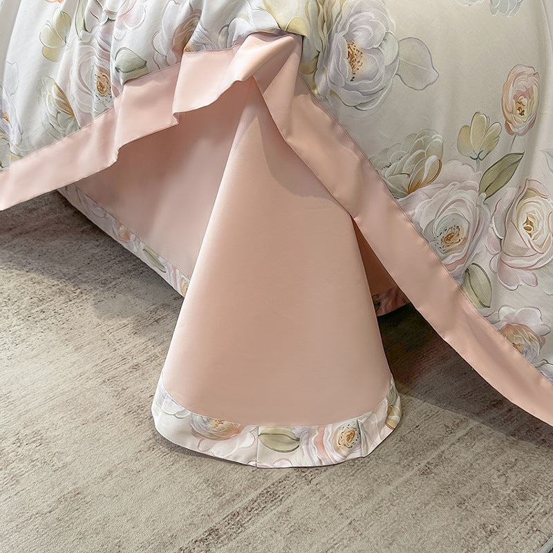 Autumn Light Luxury High-grade Cotton Long-staple Cotton Four-piece Cotton