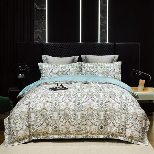 Autumn Light Luxury High-grade Cotton Long-staple Cotton Four-piece Cotton