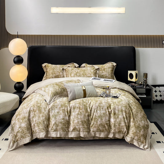 Autumn Light Luxury High-grade Cotton Long-staple Cotton Four-piece Cotton