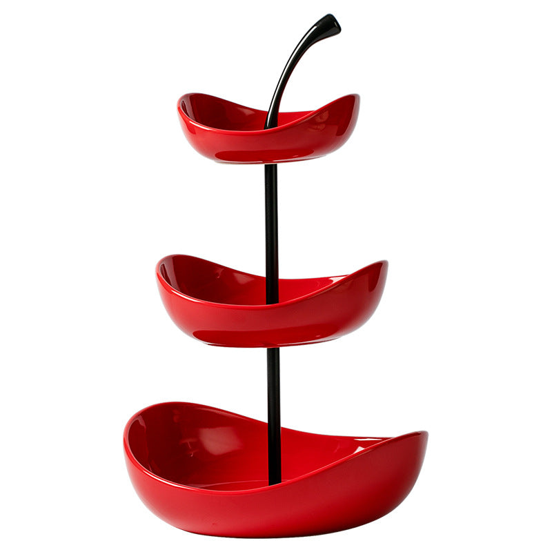 Light Luxury High-grade Ceramic Fruit Plate