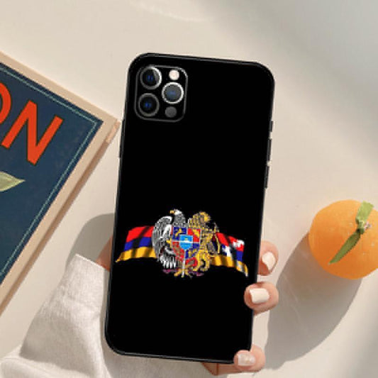 Personalized And Minimalist Armenian Flag Phone Case