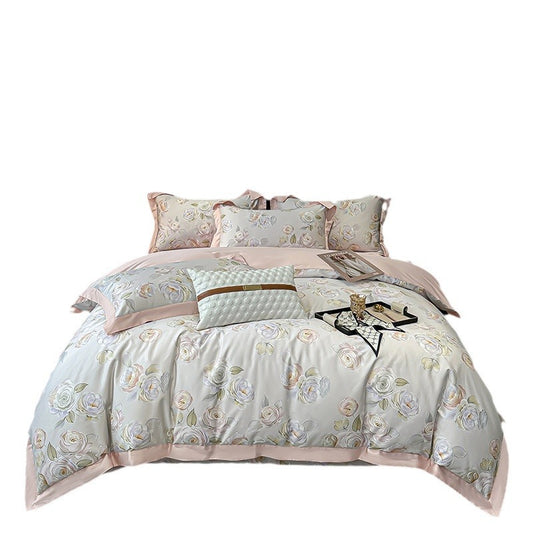 Autumn Light Luxury High-grade Cotton Long-staple Cotton Four-piece Cotton