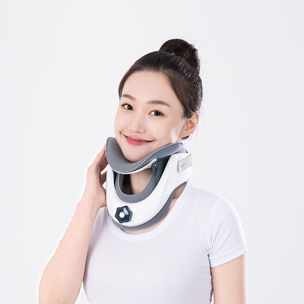 Wireless Inflatable Neck Brace Cervical Traction Device Adjustable