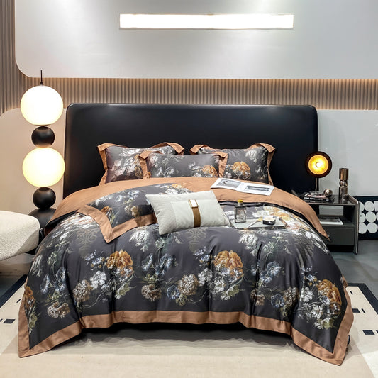 Autumn Light Luxury High-grade Cotton Long-staple Cotton Four-piece Cotton