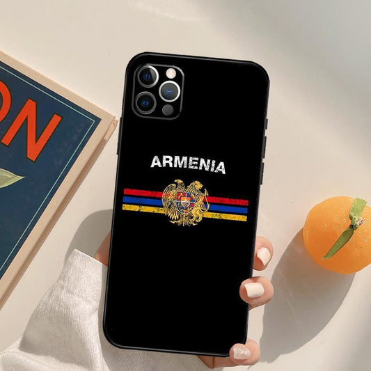 Personalized And Minimalist Armenian Flag Phone Case