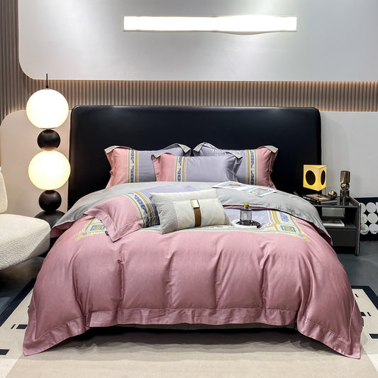 Autumn Light Luxury High-grade Cotton Long-staple Cotton Four-piece Cotton