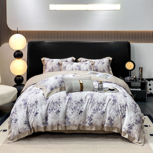 Autumn Light Luxury High-grade Cotton Long-staple Cotton Four-piece Cotton