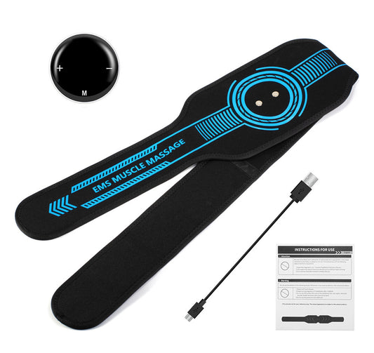 Upgrade 10 Pieces Touch Screen EMS Abdominal Muscle Belt Massage