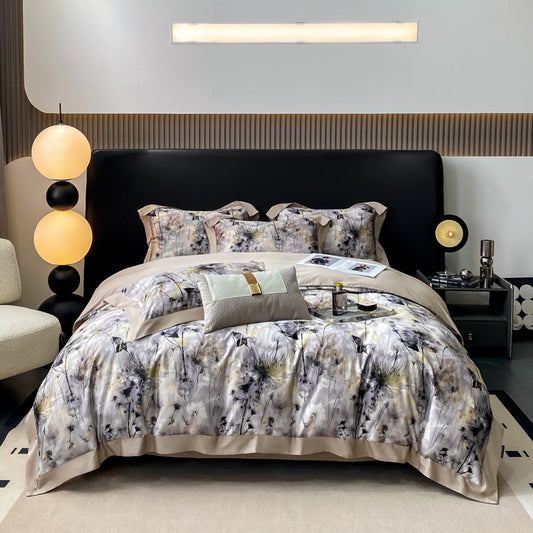 Autumn Light Luxury High-grade Cotton Long-staple Cotton Four-piece Cotton