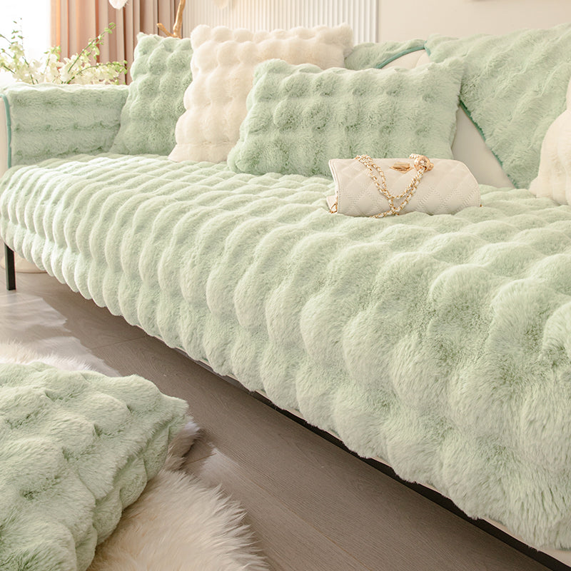 Plush Sofa Cushion Winter Antislip Cushion Thickened Nordic Simple