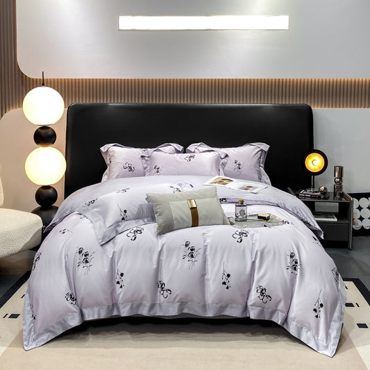 Autumn Light Luxury High-grade Cotton Long-staple Cotton Four-piece Cotton