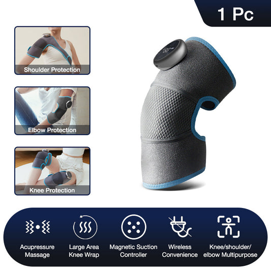Heating Knee Electric Shoulder Vibrating Massage Pad For Physiotherapy Leg Arthritis Elbow Joint Pain Relief Therapy