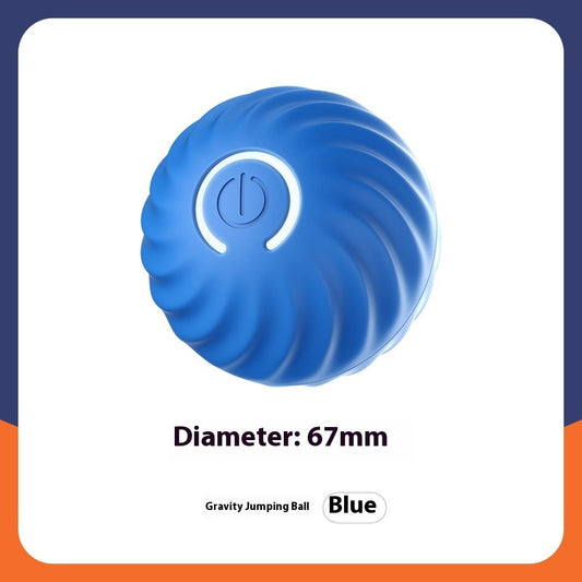 Gravity Jumping Ball Smart Rechargeable Dog Toy