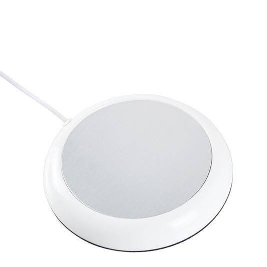 Metal Wood Grain Thermal Cup Pad Usb Coffee Milk Warmer Office Home Warm-keeping Water Cup Heating Base